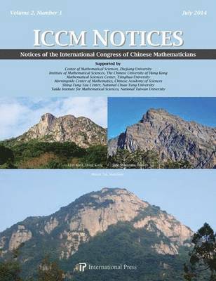 Notices of the International Congress of Chinese Mathematics 1