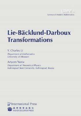 bokomslag Lie-Backlund-Darboux Transformations