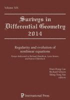 Hong-Dong Cao, Richard Schoen, Shing-Tung Yau - Regularity and Evolution of Nonlinear Equations, Häftad