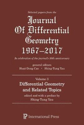 Simon Donaldson - Selected Papers from the Journal of Differential Geometry 1967-2017, Volume 3, Inbunden