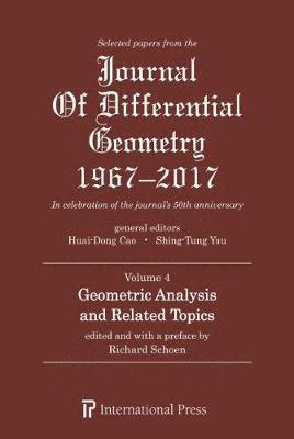 Simon Donaldson - Selected Papers from the Journal of Differential Geometry 1967-2017, Volume 4, Inbunden