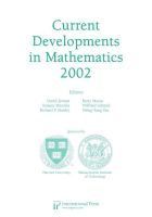 Current Developments in Mathematics, 2002 1