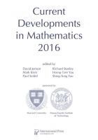 Current Developments in Mathematics, 2016