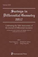 Huai-Dong Cao, Jun Li, Richard M. Schoen, Shing Tung Yau - Celebrating the 50th Anniversary of the Journal of Differential Geometry, Inbunden