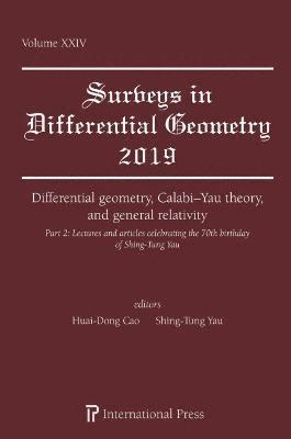 bokomslag Differential geometry, Calabi-Yau theory, and general relativity (Part2)