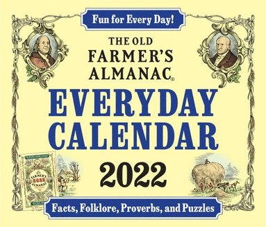 bokomslag 2022 Old Farmer's Almanac Everyday Calendar
