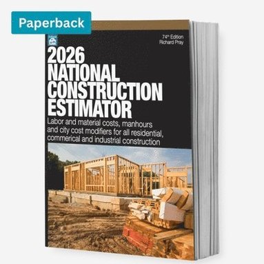 bokomslag 2026 National Construction Estimator