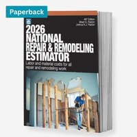 bokomslag 2026 National Repair & Remodeling Estimator