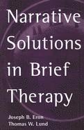 bokomslag Narrative Solutions in Brief Therapy