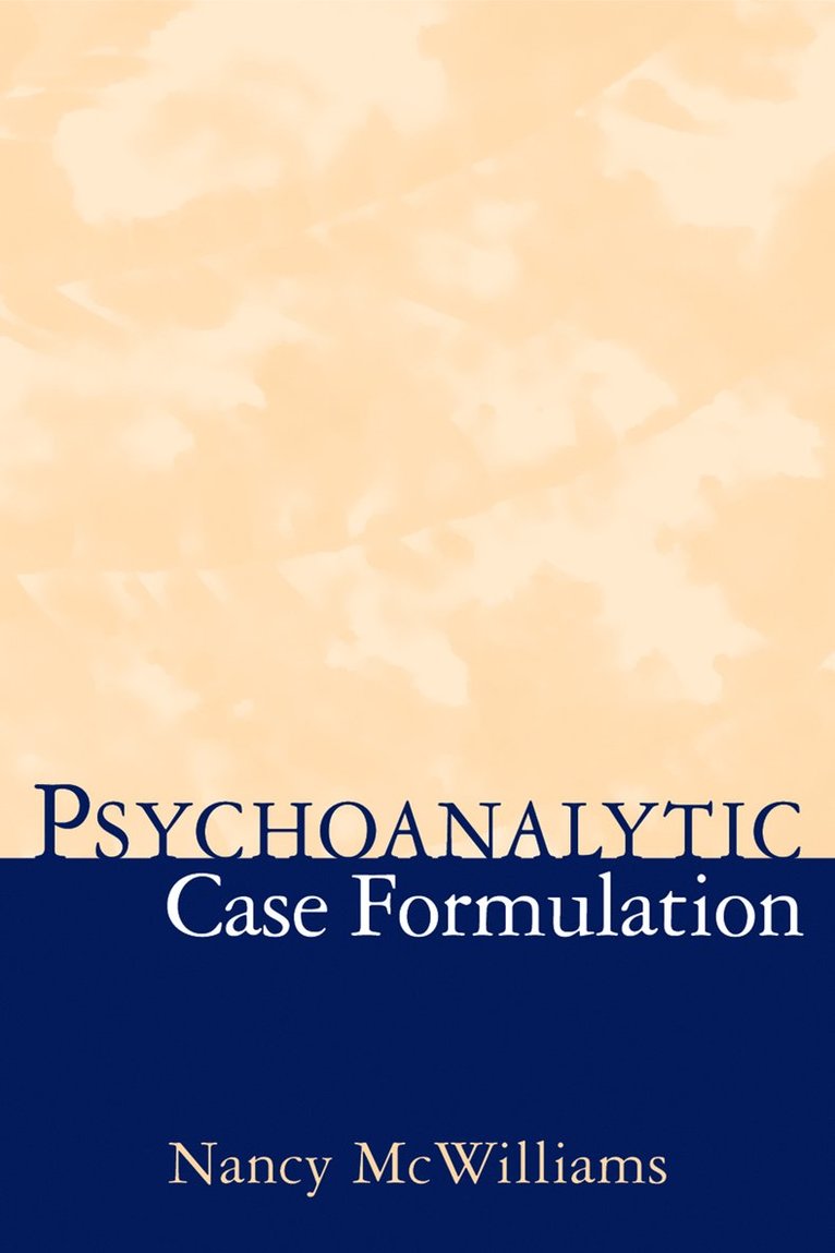 Psychoanalytic Case Formulation 1