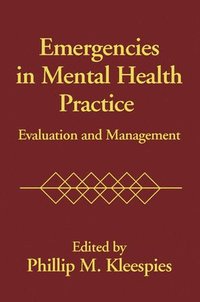 bokomslag Emergencies in Mental Health Practice