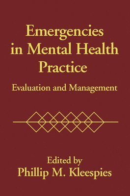 Emergencies in Mental Health Practice 1