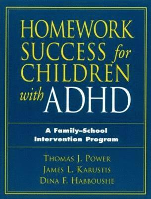 bokomslag Homework Success for Children with ADHD