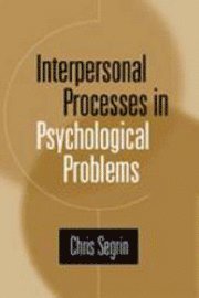 bokomslag Interpersonal Process in Psychological Problems