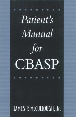 bokomslag Patient's Manual for CBASP