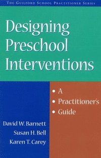 bokomslag Designing Preschool Interventions