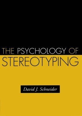 bokomslag Psychology of Stereotyping