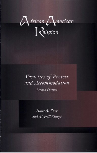 Hans A. Baer - African American Religion, Häftad