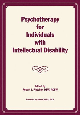 bokomslag Psychotherapy for Individuals with Intellectual Disability