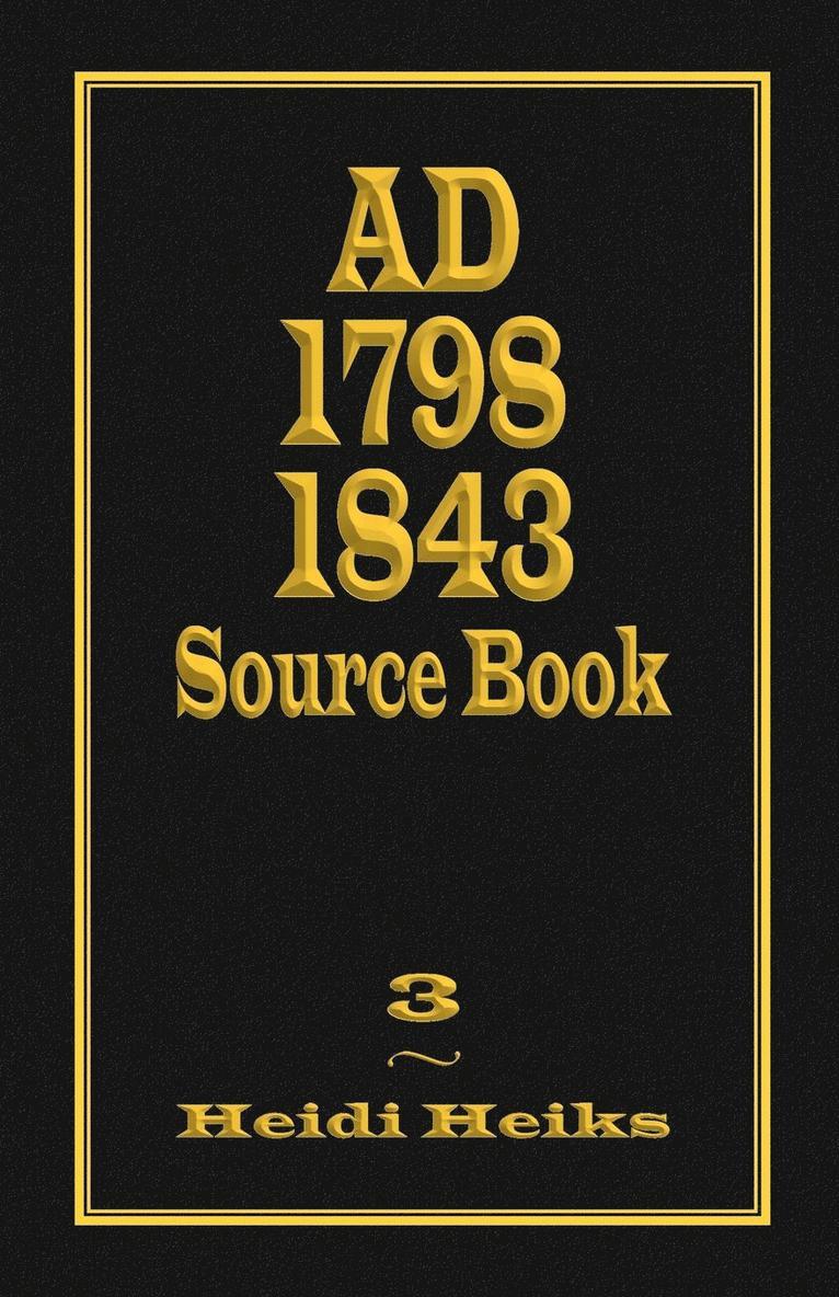 AD 1798 1843 Source Book 1