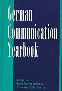 bokomslag The German Communication Yearbook