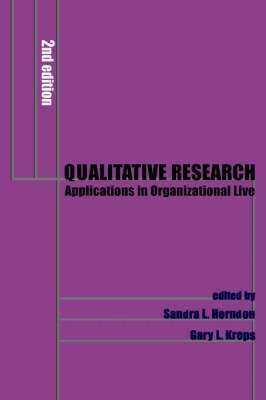 Sandra L. Herndon, Gary L. Kreps - Qualitative Research, Häftad