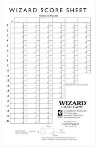 bokomslag Wizard(r) Oversized Scorepads