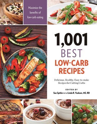 bokomslag 1,001 Best Low-Carb Recipes