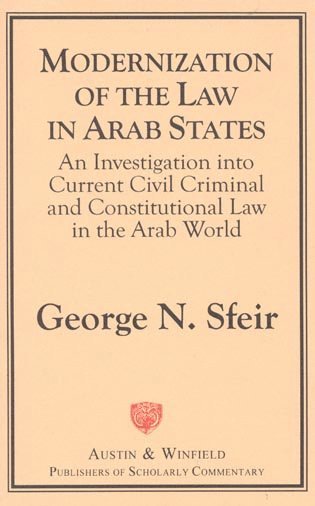 bokomslag Modernization of the Law in Arab States