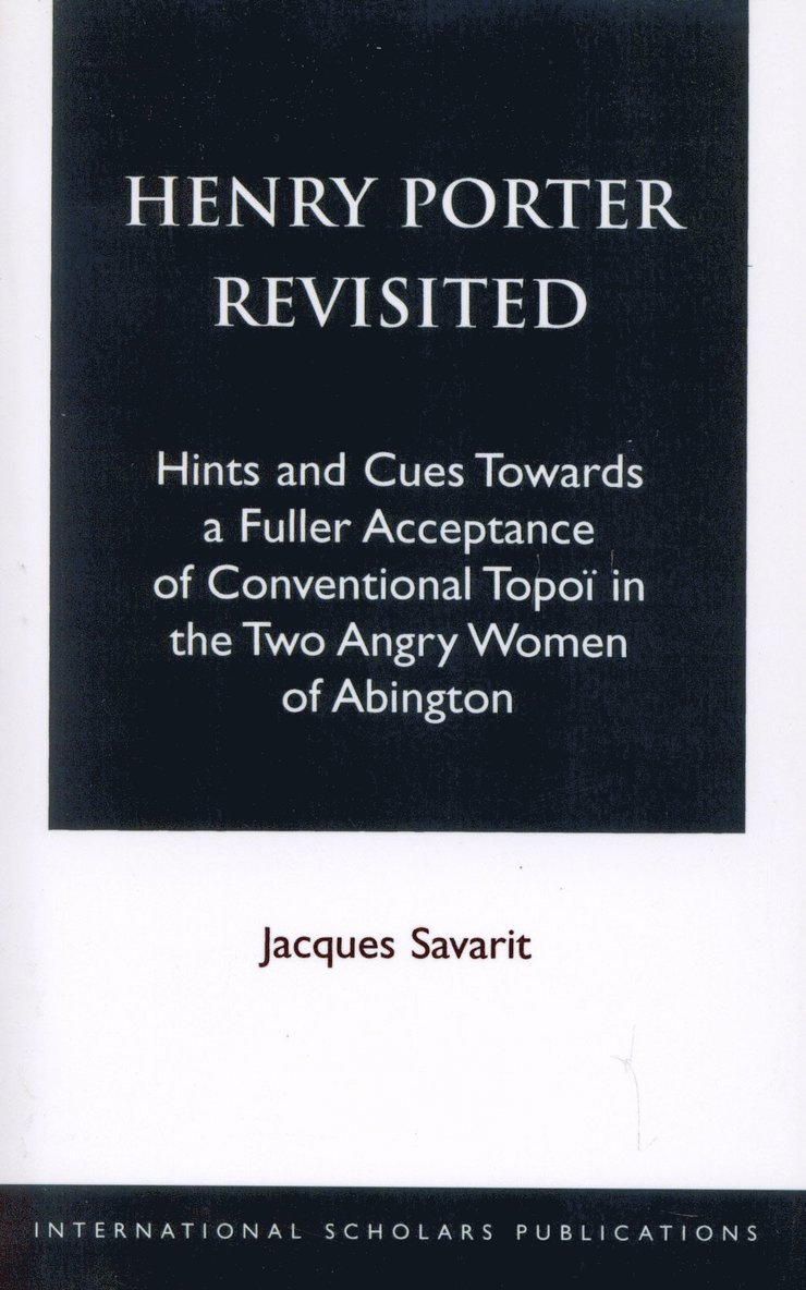 Jacques Savarit, Henry Porter - Henry Porter Revisited, Häftad