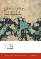 bokomslag Oligonucleotide Therapeutics