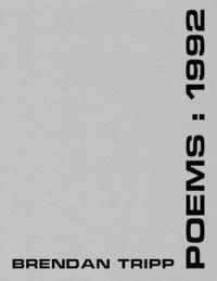 Brendan Tripp - Poems: 1992, Häftad