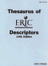 bokomslag Thesaurus of ERIC Descriptors, 14th Edition