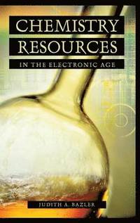 bokomslag Chemistry Resources in the Electronic Age