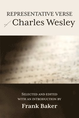 Representative Verse of Charles Wesley 1
