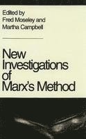 bokomslag New Investigations of Marx's Method