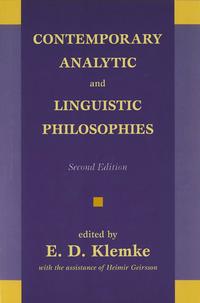 bokomslag Contemporary Analytic and Linguistic Philosophies