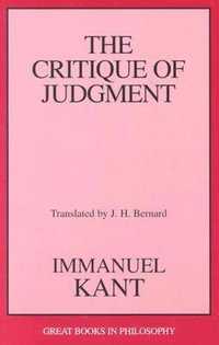 bokomslag Critique of Judgment
