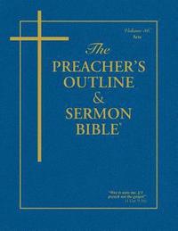 bokomslag Preacher's Outline & Sermon Bible-KJV-Acts