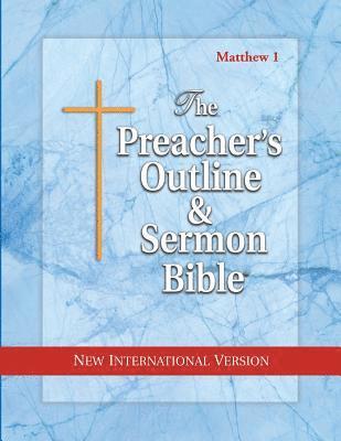 Preacher's Outline & Sermon Bible-NIV-Matthew 1