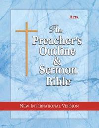 bokomslag Preacher's Outline & Sermon Bible-NIV-Acts