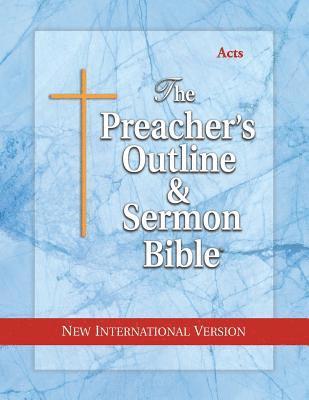 Leadership Ministries Worldwide - Preacher's Outline & Sermon Bible-NIV-Acts, Häftad