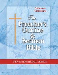 bokomslag Preacher's Outline & Sermon Bible-NIV-Galatians-Colossians