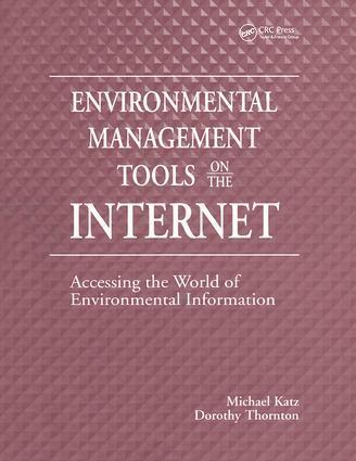 Michael Katz - Environmental Management Tools on the Internet, Häftad