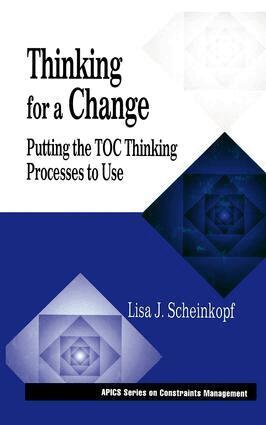 Lisa J. Scheinkopf - Thinking for a Change, Inbunden
