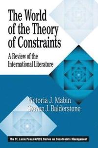 bokomslag The World of the Theory of Constraints