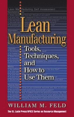 bokomslag Lean Manufacturing