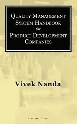 bokomslag Quality Management System Handbook for Product Development Companies