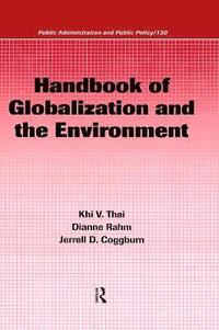 bokomslag Handbook of Globalization and the Environment