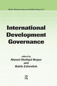 bokomslag International Development Governance